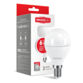 LED лампа MAXUS G45 6W теплый свет E14 (1-LED-543)